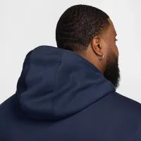 Nike Club мужские Fleece Pullover Толстовка с капюшоном синий
