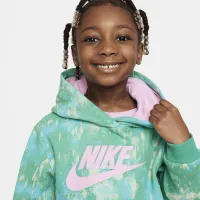 Nike Printed Club Toddler Pullover Толстовка з капюшоном колір зелений