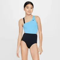 Nike Swim Big детские (Girls') Asymmetrical Monokini цвет черный
