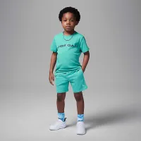 Nike Jordan MJ Brooklyn French Terry Essentials Little дитячі шорти колір зелений