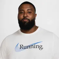 Nike Dri-FIT мужские Running футболка цвет белый