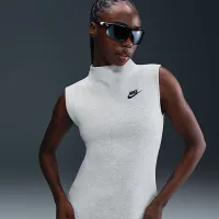 Nike Sportswear Tech Fleece женская Slim Maxi Tank Костюм цвет серый