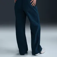 Nike Sportswear Everything Wovens жіноча Mid-Rise Open-Hem Pants блакитний