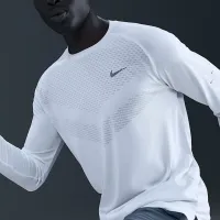 Nike Stride мужские Dri-FIT ADV Long-Sleeve Running Top цвет белый