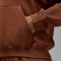 Nike Jordan Sport Crossover жіноча Dri-FIT Fleece Толстовка з капюшоном колір коричневий
