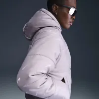 Nike Sportswear Classic женская Therma-FIT Loose Puffer Куртка цвет серый