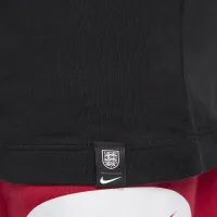 Nike England Big дитячі Player футболка колір чорний