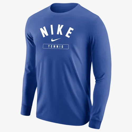 Nike Tennis мужские Long-Sleeve футболка синий