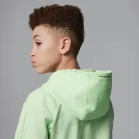 Nike Jordan Dri-FIT MJ Sport Big детские Statement Hoop Fleece Full-Zip Толстовка с капюшоном цвет зеленый