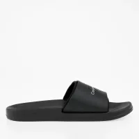 Шлёпанцы Calvin Klein Slide Monogram TPU YM0YM00361-BDS - Черные
