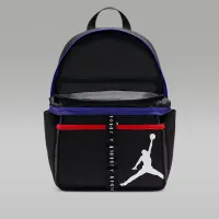 Nike Air Jordan Lunch наплічник Big дитячі наплічник (18L) and Lunch сумка (3L) колір чорний