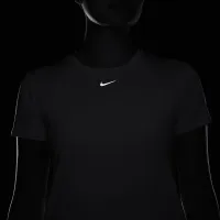 Nike One Classic женская Dri-FIT Short-Sleeve Top цвет фиолетовый