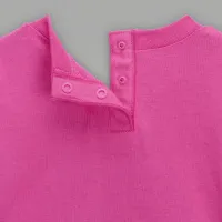 Nike Jordan Air Stacked Baby (0-9M) Romper Pink