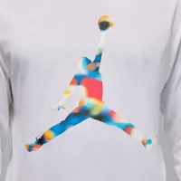 Nike Jordan Flight мужские Long-Sleeve Crewneck футболка цвет белый