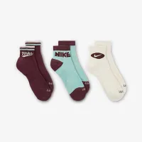 Nike Everyday Plus Ankle носки (3 пары) многоцветный