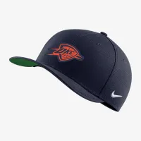 Oklahoma City Thunder City Edition Nike NBA Swoosh Flex Cap синий