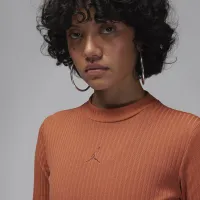 Nike Jordan жіноча Long-Sleeve Knit Top Pink