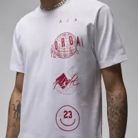 Nike Jordan Brand мужские футболка цвет белый