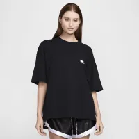 Nike Naomi Osaka Short-Sleeve Top колір чорний