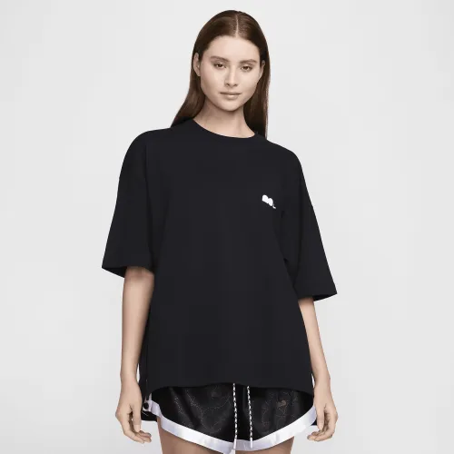 Nike Naomi Osaka Short-Sleeve Top колір чорний