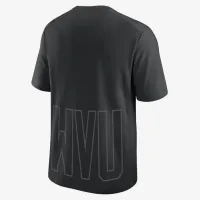 West Virginia Mountaineers Performance Primary Statement мужские Nike Dri-FIT College футболка цвет черный