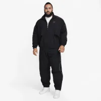 Nike Sportswear Solo Swoosh мужские Woven Track Куртка цвет черный