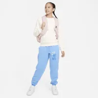 Nike Sportswear Club Fleece Big детские (Girls') Pants синий