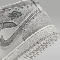 Nike Jordan 1 Mid SE Little дитячі Кросівки колір сірий