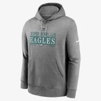Philadelphia Eagles Super Bowl LIX Bound Nola Inspiцвет красный мужские Nike NFL Pullover Толстовка с капюшоном цвет серый