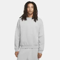 Nike Solo Swoosh мужские Fleece Crew цвет серый