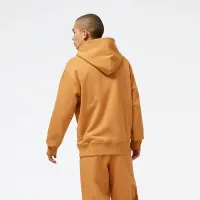 Кофта/футболка New Balance MT23565TOB - оранжевая