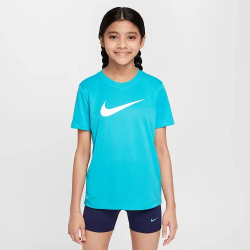 Nike Legend Big дитячі Dri-FIT футболка колір зелений