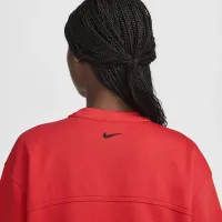 Nike Sportswear Breaking жіноча Loose French Terry Top колір червоний