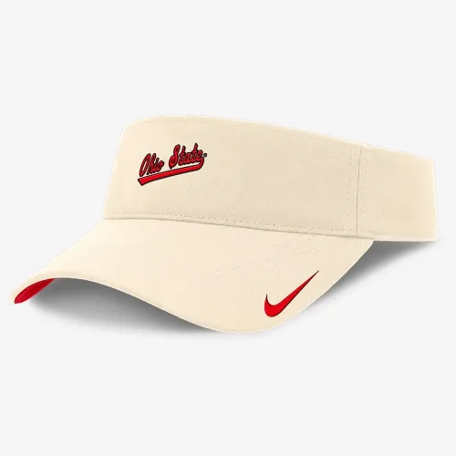 Ohio State Buckeyes Primetime Ace мужские Nike Dri-FIT College Adjustable Visor цвет коричневый