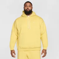 Nike Solo Swoosh чоловічі Fleece Pullover Толстовка з капюшоном Yellow