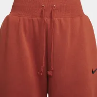 Nike Sportswear Phoenix Fleece женская С высокой Талией оверсайз Sweatpants Orange