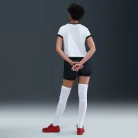 Nike Sportswear женская Short-Sleeve Ringer футболка цвет белый