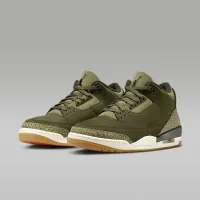 Nike Air Jordan 3 Retro мужские Кроссовки цвет зеленый