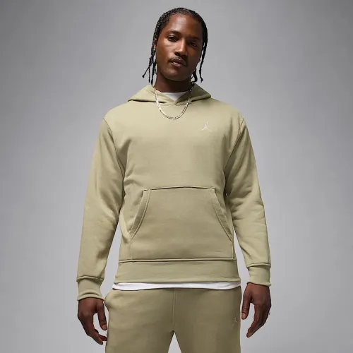 Nike Jordan Brooklyn Fleece чоловічі Pullover Толстовка з капюшоном колір коричневий