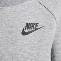 Nike Little детские Tech Fleece Tee and шорты набор цвет серый