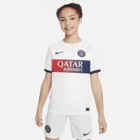 Paris Saint-Germain 2023/24 Stadium Home/Away Big детские Nike Dri-FIT Soccer шорты цвет белый