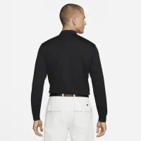 Nike Dri-FIT Victory мужские Long-Sleeve для гольфа Polo цвет черный