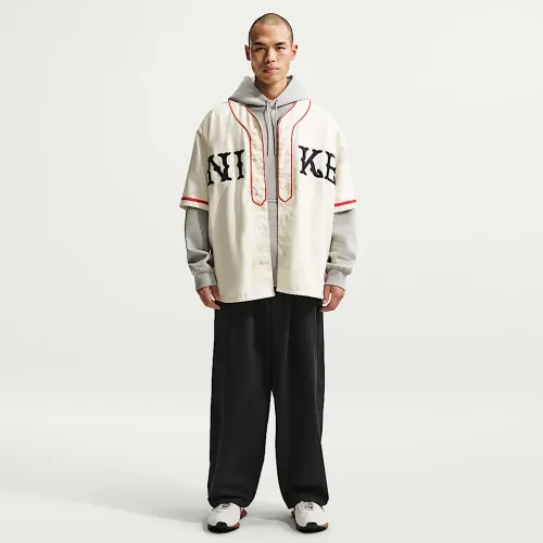 Nike Life мужские Wide-Leg Pants цвет черный