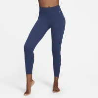 Nike Zenvy женская Gentle-Support С высокой Талией 7/8 лосины синий