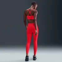 Nike Pro Sculpt женская С высокой Талией 7/8 лосины цвет красный