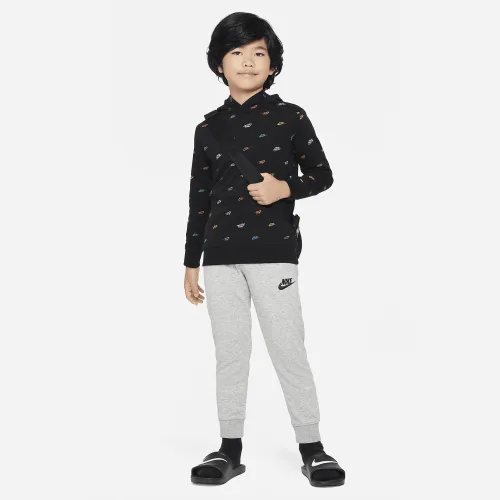 Nike Little дитячі Monogram Толстовка з капюшоном and Pants комплект колір сірий