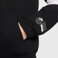 Nike Air мужские Fleece Pullover Толстовка с капюшоном цвет черный