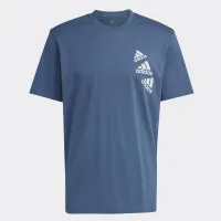 Футболка adidas Essentials BrandLove HL9381 - Блакитна