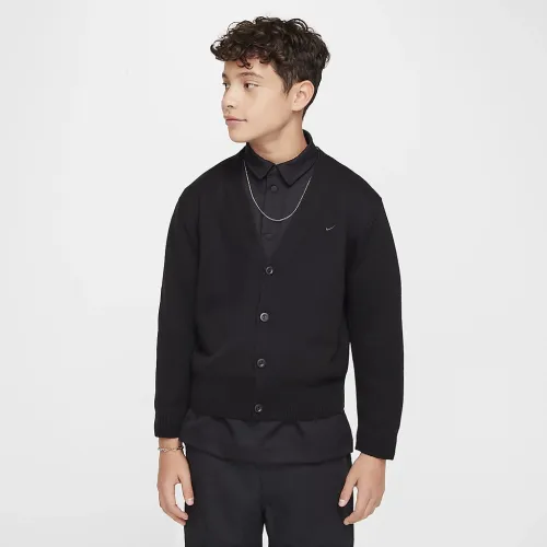 Nike Sportswear Metro Ground Big детские Cardigan цвет черный