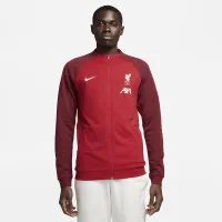 Liverpool FC Academy Pro чоловічі Nike Full-Zip Knit Soccer Куртка колір червоний